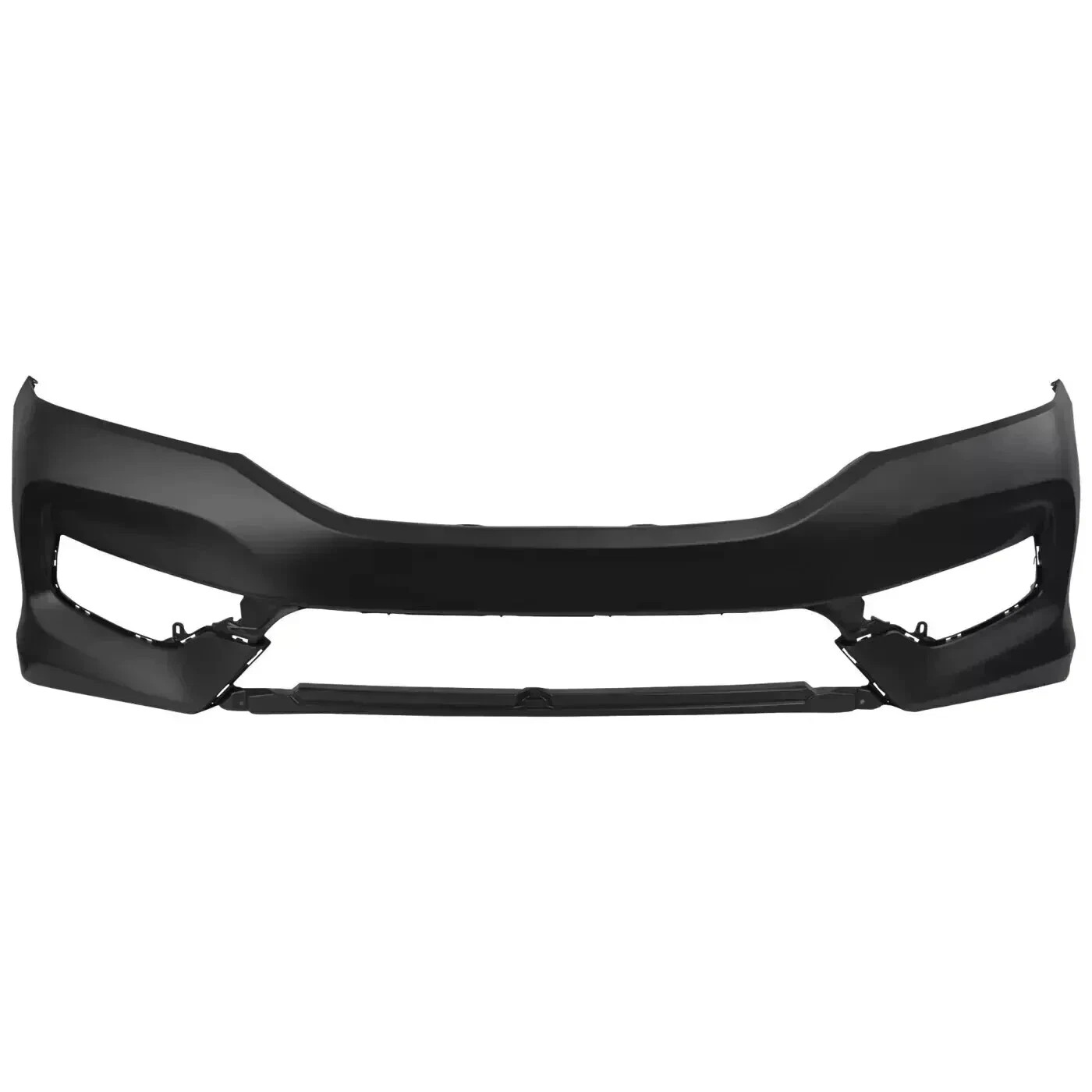 Front Bumper Cover Primed Plastic & Fog Lights Kit For 2016-2017 Honda Accord - Image 2