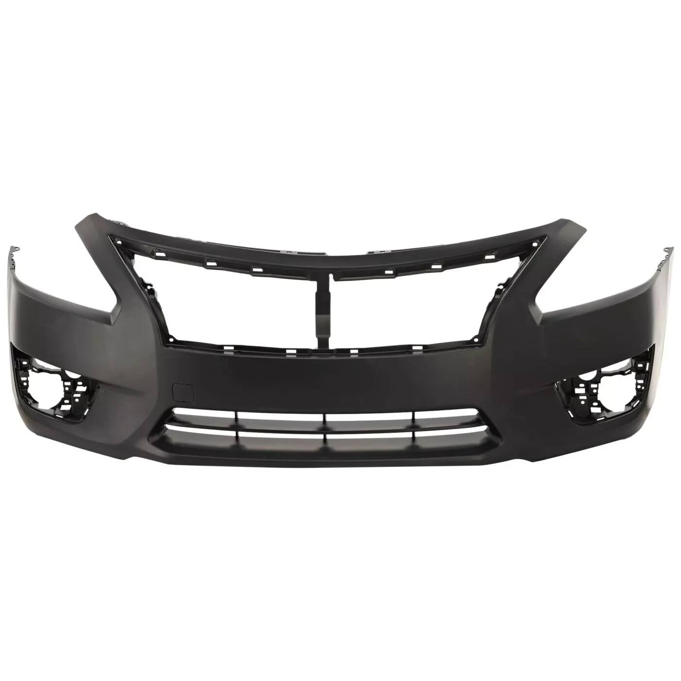 Front Bumper Cover Primed & Fog Lights Assembly Kit For 2013-2015 Nissan Altima - Image 4