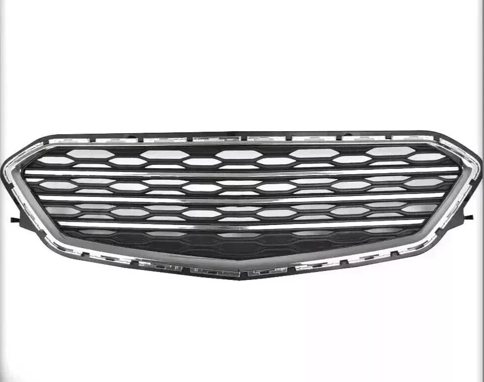 Front Bumper Cover Fascia & Grille Assembly Kit For 2016-2017 Chevrolet Equinox - Image 2