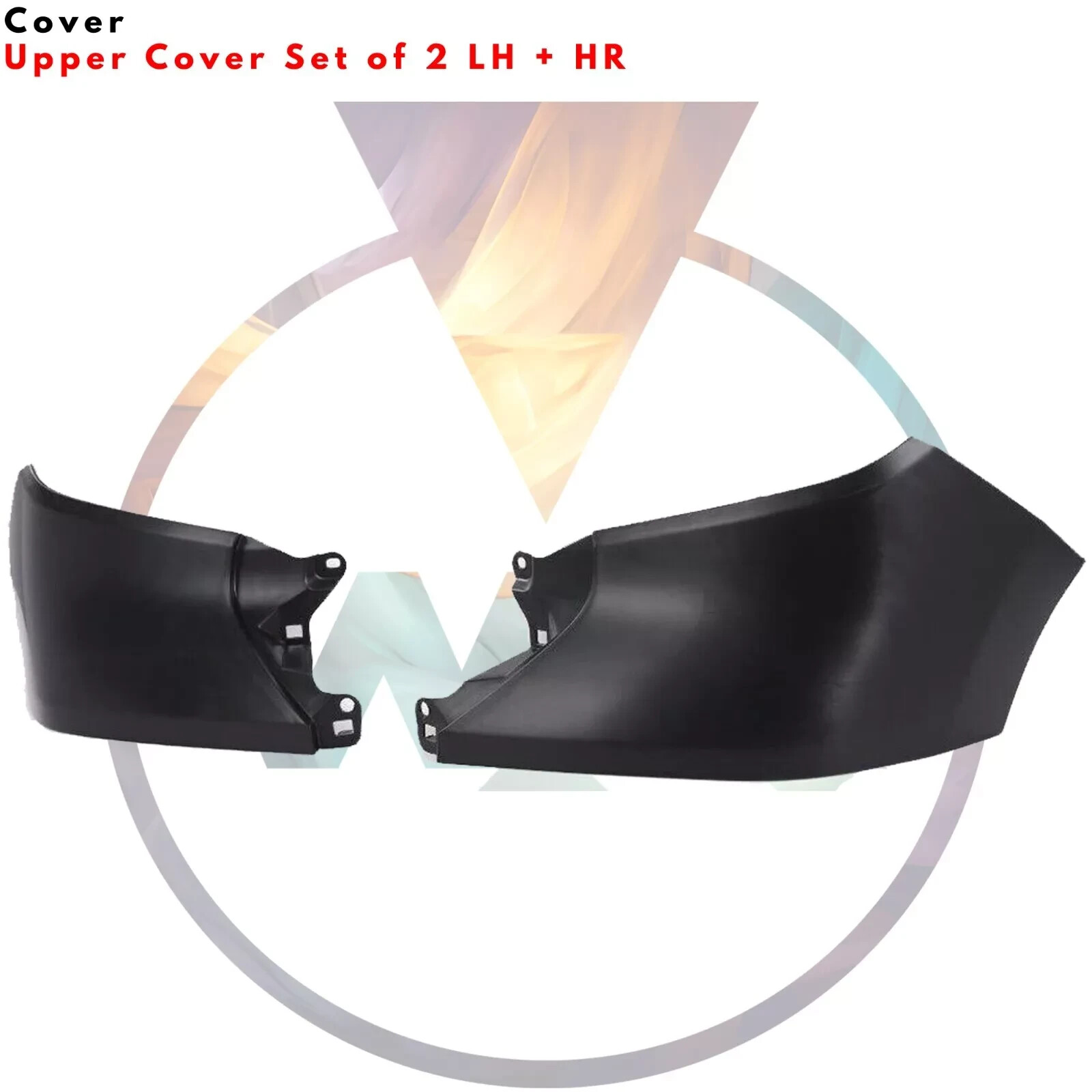 Front Bumper Cover & Grille Assembly Kit For 2014-2021 Toyota Tundra Pickup - Image 6