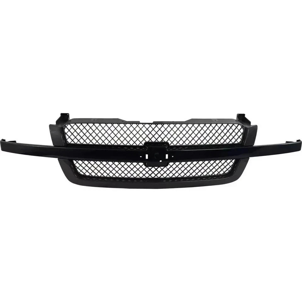Front Bumper Cover Primed & Grille Kit For 2003-2007 Chevrolet Silverado 1500 - Image 2