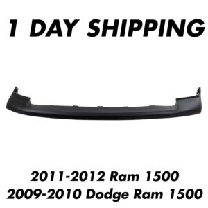 Front Upper Bumper Cover Textured For 2011-2012 Ram 1500 2009-10 Dodge Ram 1500