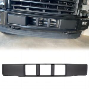 For Ford F-150 F150 2015 2016 2017 Textured Front Bumper Lower Grille Trim Panel