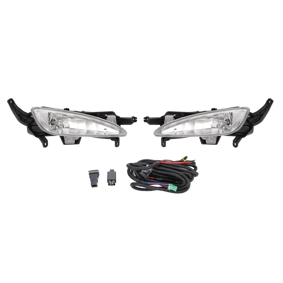 Front Bumper Cover Fascia & Head Light Assembly Pair For 2012-2013 Kia Optima - Image 7