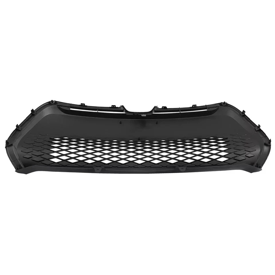 Front Bumper Cover & Grille Assembly Kit For 2017-2019 Toyota Corolla SE,XSE - Image 9