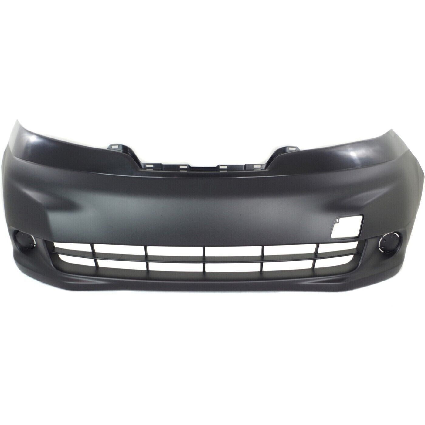 Front Bumper Cover Textured & Grille Assembly Kit For 2013-2018 Nissan NV200 - Image 2