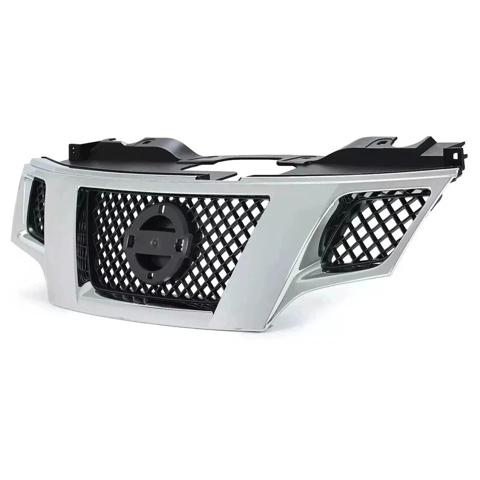 Front Bumper Cover Textured & Grille Assembly Kit For 2013-2018 Nissan NV200 - Image 7