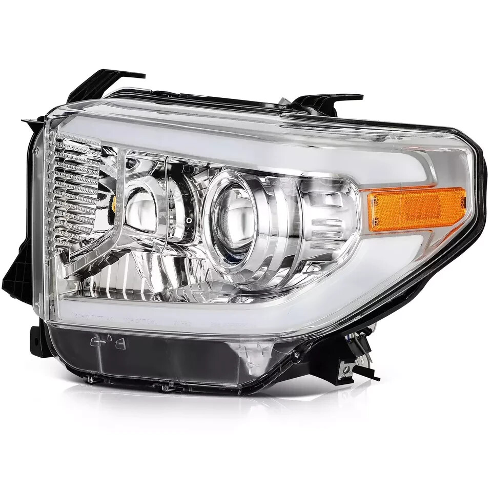 Front Bumper Cover & Headlight Assembly For 2014-2021 Toyota Tundra - Image 16