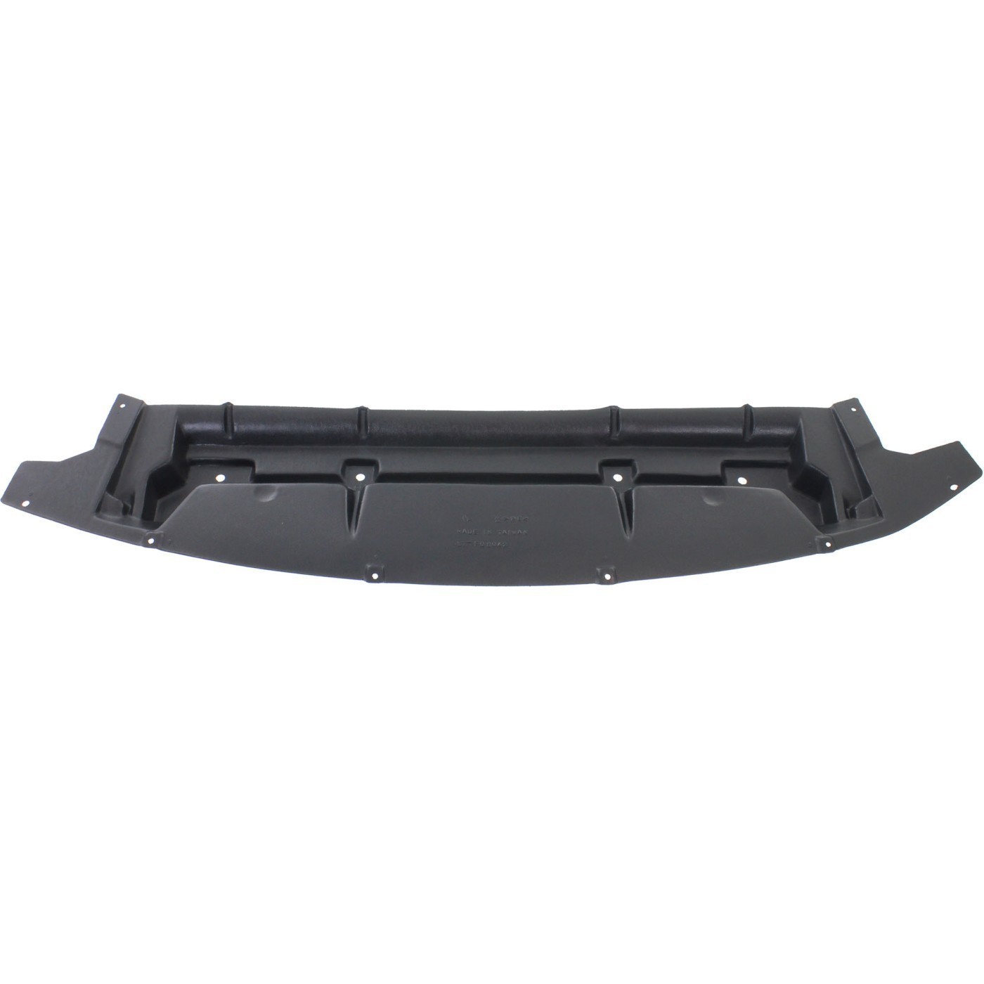 Front Lower Bumper Engine Cover Valance Textured For 2010-2012 Ford Fusion - Image 2