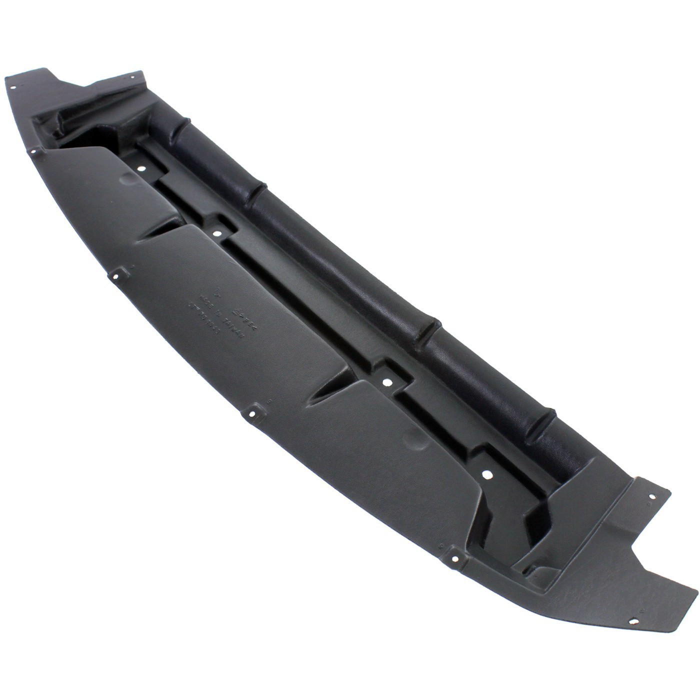 Front Lower Bumper Engine Cover Valance Textured For 2010-2012 Ford Fusion - Image 3