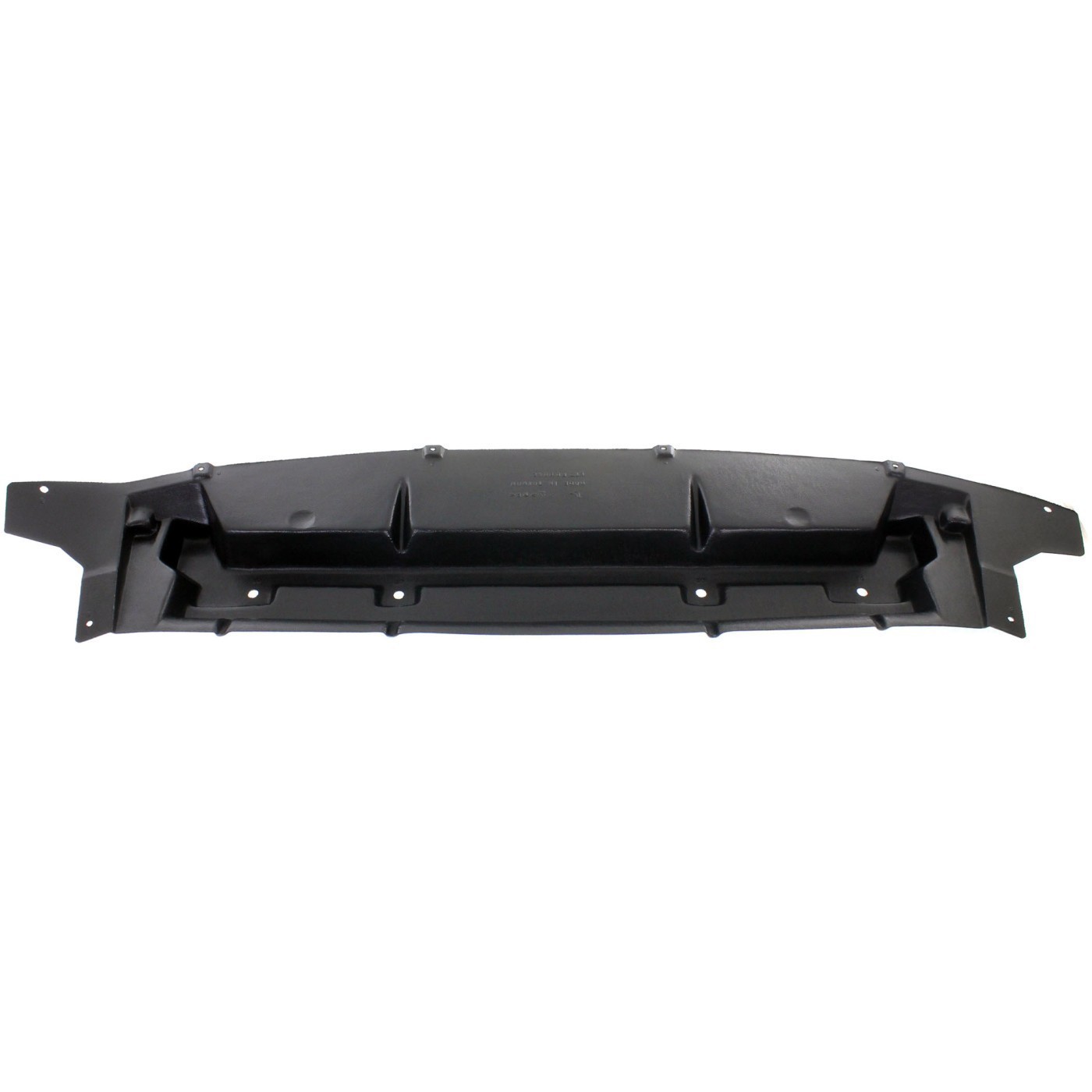 Front Lower Bumper Engine Cover Valance Textured For 2010-2012 Ford Fusion - Image 5