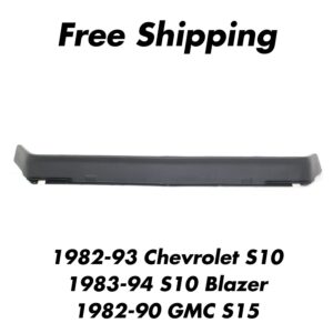 Front Valance Primed For 1982-93 Chevy S10 1983-94 S10 Blazer 1982-90 GMC S15