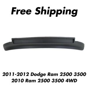 Front Valance Textured For 2011-2012 Dodge Ram 2500 3500 2010 Ram 2500 3500 4WD