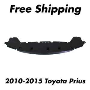 New Front Lower Valance Spoiler Textured For 2010-2015 Toyota Prius