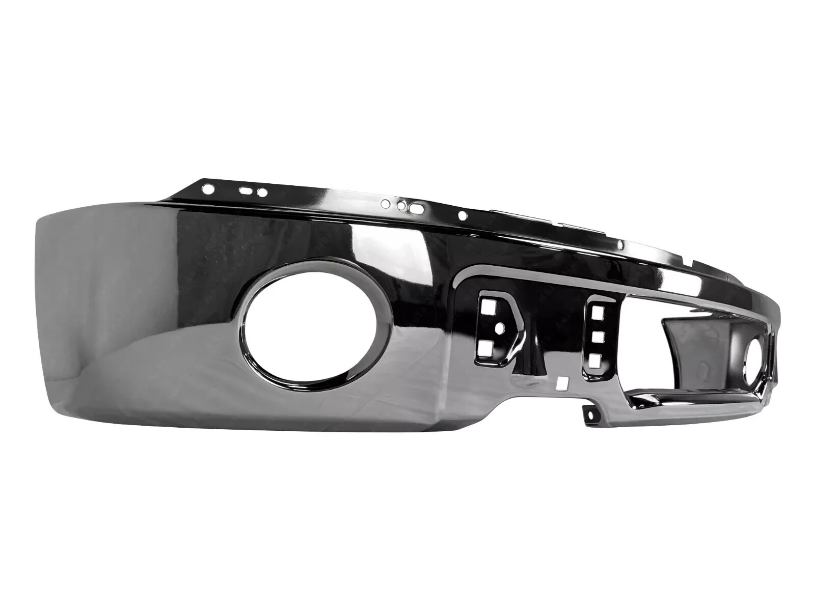 Front Bumper Chrome Steel & Fog Lights Assembly Kit For 2009-2014 Ford F-150 - Image 5