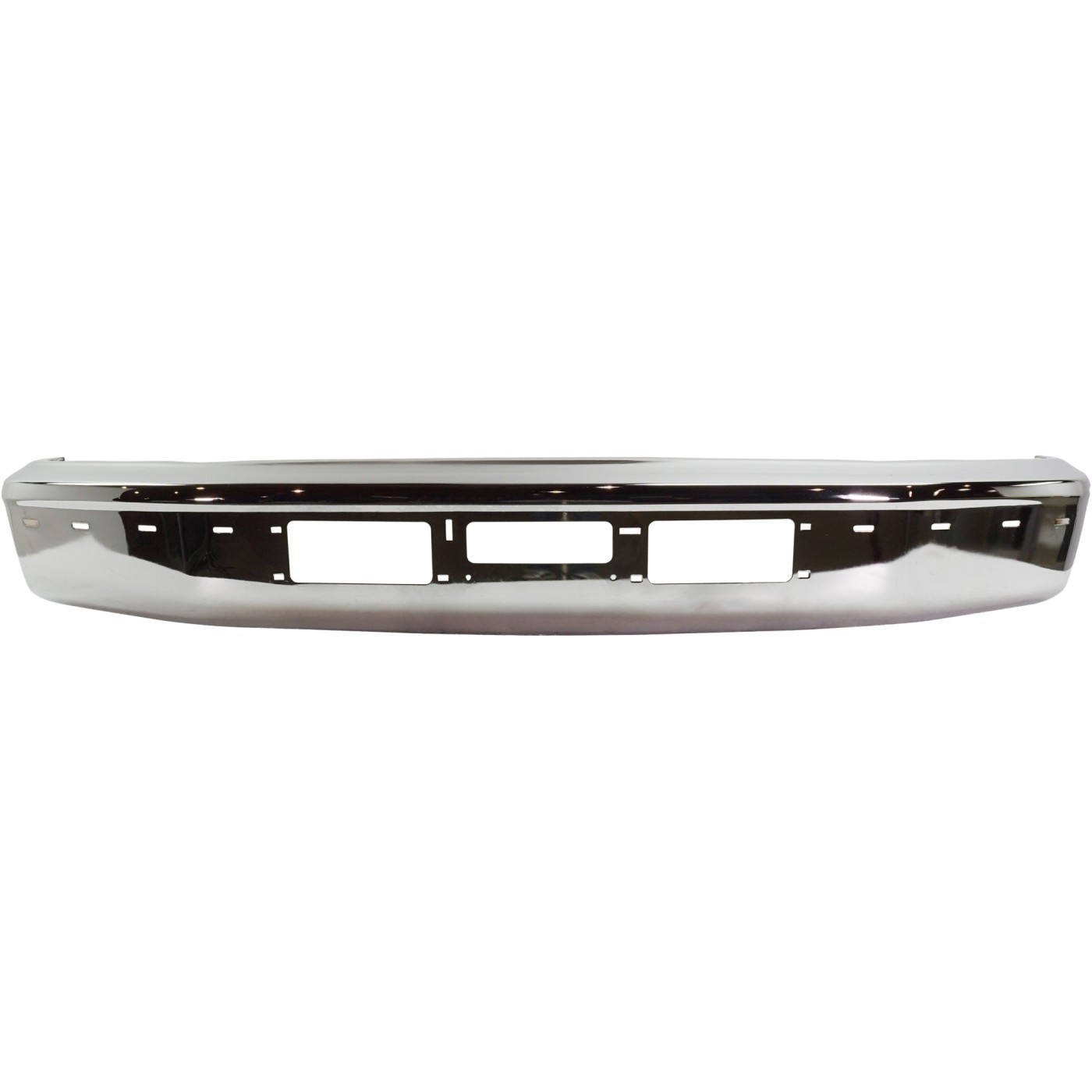 Front Chrome Bumper + Bumper Center Trim For 1992-1996 Ford F-150 F-250 Bronco - Image 10