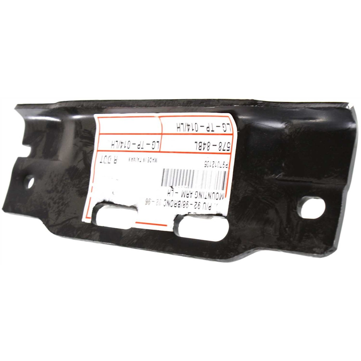 Front Chrome Bumper + Trims + Brackets For 1992-1996 Ford F-150 F-250 F-350 - Image 9