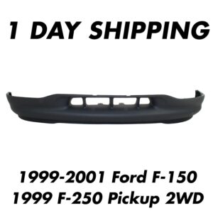 Front Bumper Lower Valance For 1999-2001 Ford F-150 1999 F-250 Pickup 2WD