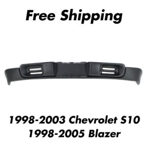 Front Lower Valance Textured For 1998-2003 Chevrolet S10 / 1998-2005 Blazer