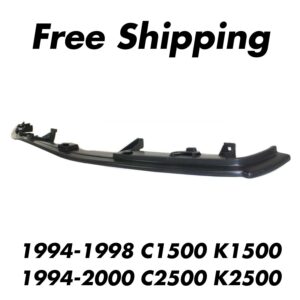 Front Bumper Center Filler For 1994-1998 C1500 K1500 1994-2000 C2500 K2500