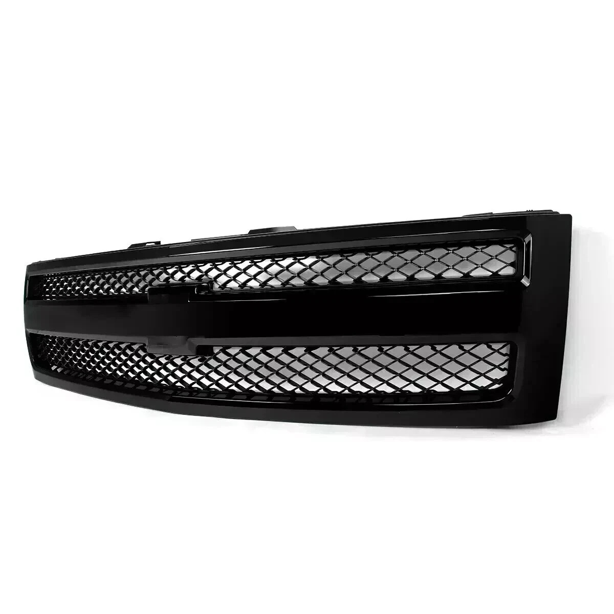 Front Bumper & Grille Assembly Primed Kit For 2007-2013 Chevrolet Silverado 1500 - Image 2