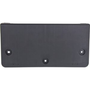License Plate Bracket For 2011 2012 2013 Kia Optima Front Plastic Textured Black