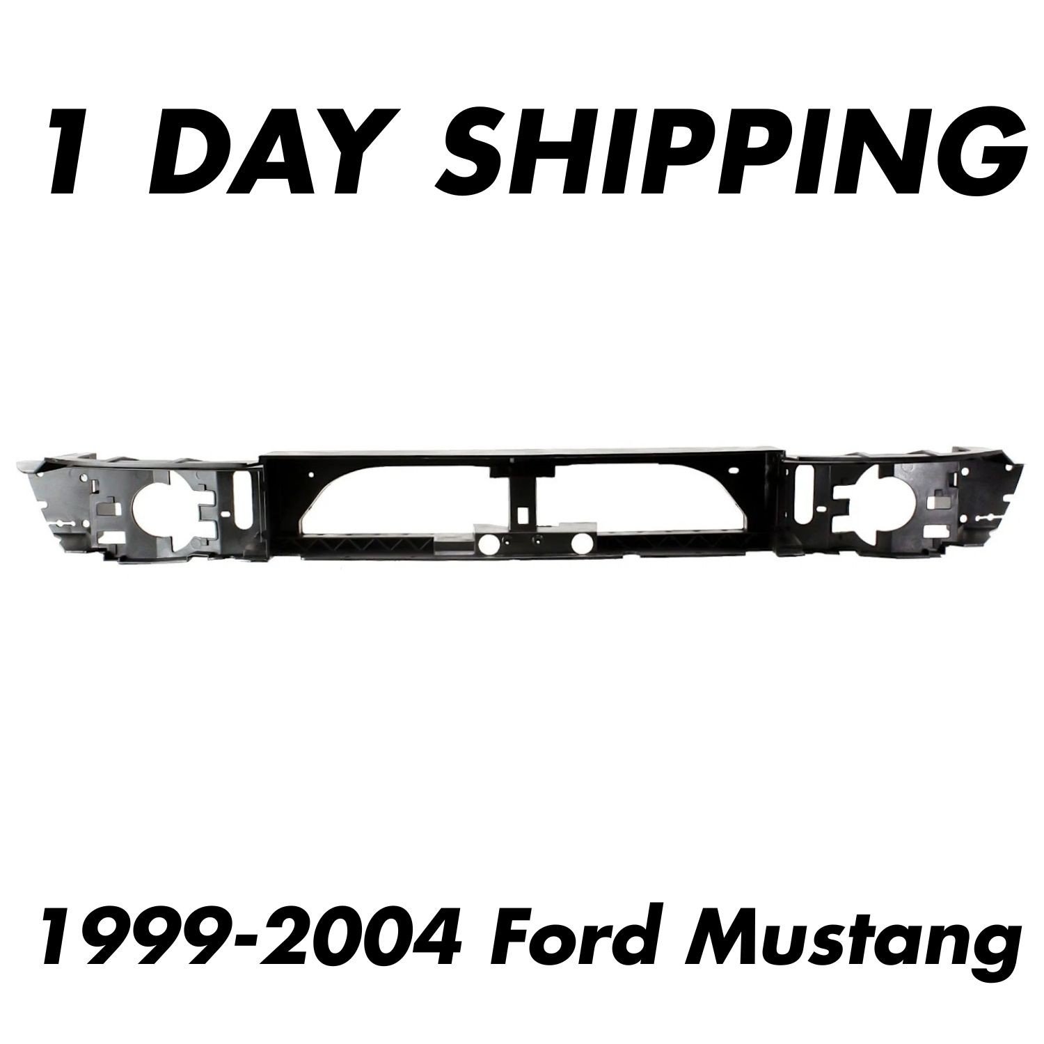 Front Grille Opening Header Mounting Panel For 1999-2004 Ford Mustang