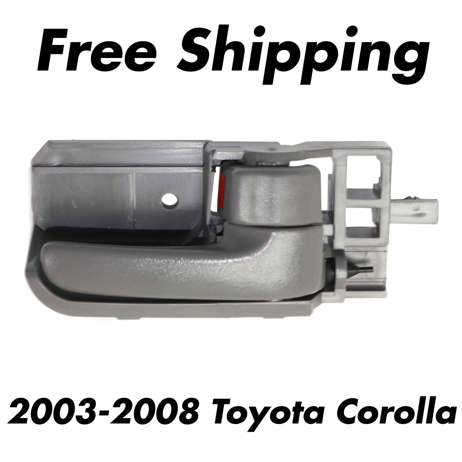 New Inner Interior Door Handle Gray Right Side For 2003-2008 Toyota Corolla