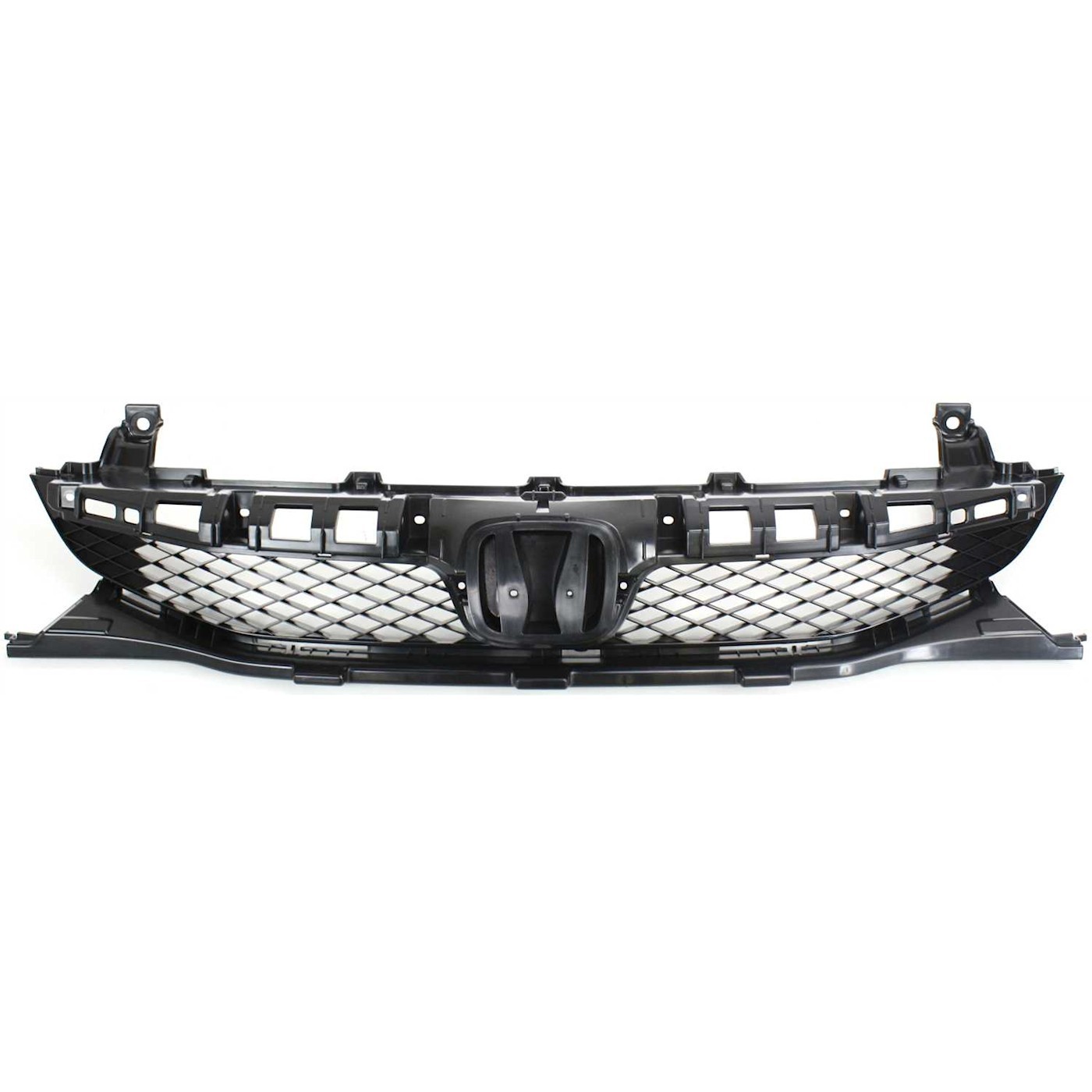 Front Grille Paintable Shell and Insert For 2009-2011 Honda Civic Sedan - Image 2