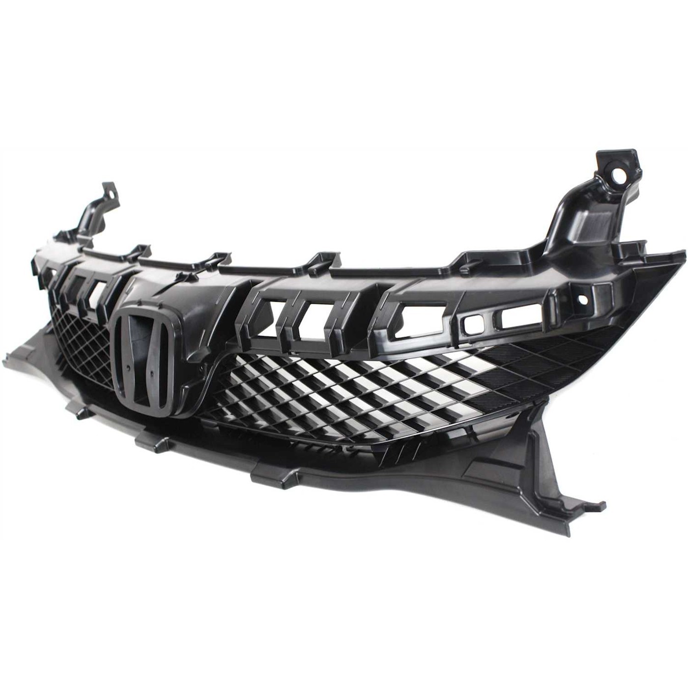 Front Grille Paintable Shell and Insert For 2009-2011 Honda Civic Sedan - Image 3