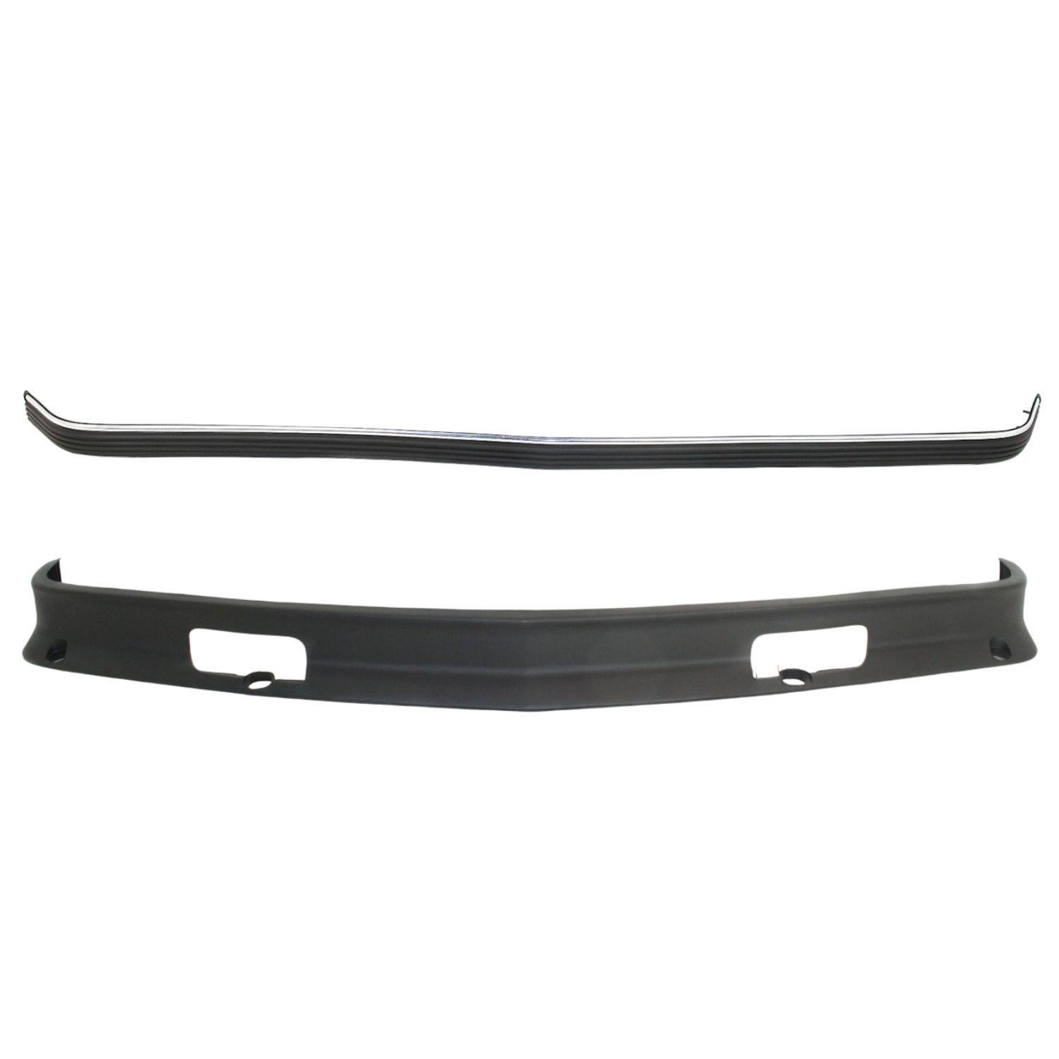 Front Lower Valance Primed and Bumper Trim For 1988-1998 Chevrolet C1500/K1500 - Image 2