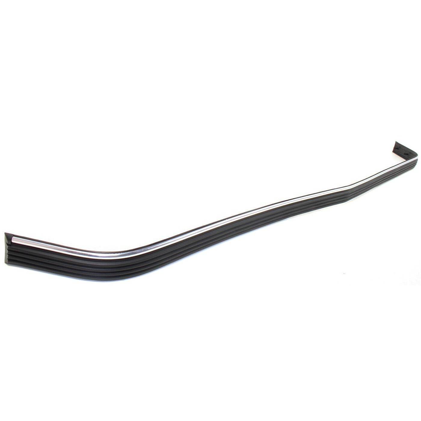 Front Bumper Trim Plastic Black/Chrome For 1988-1998 Chevrolet C1500/K1500 - Image 3
